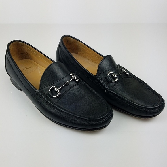 Alan Payne Other - Alan Payne Men's Horse Bit Loafers Black sz 10